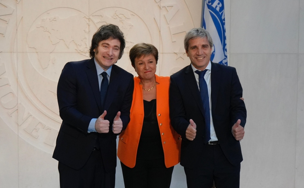 caputo giorgfmi y milei