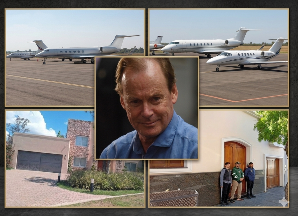 bordet rodeado aviones casas