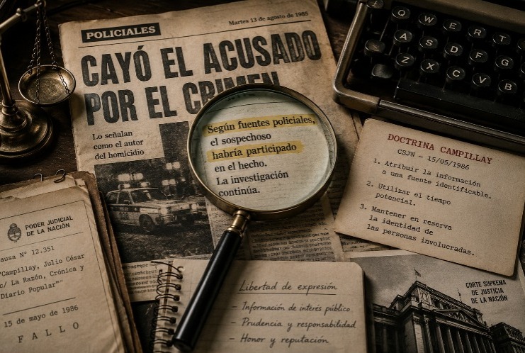 caso campillay periodismo derecho