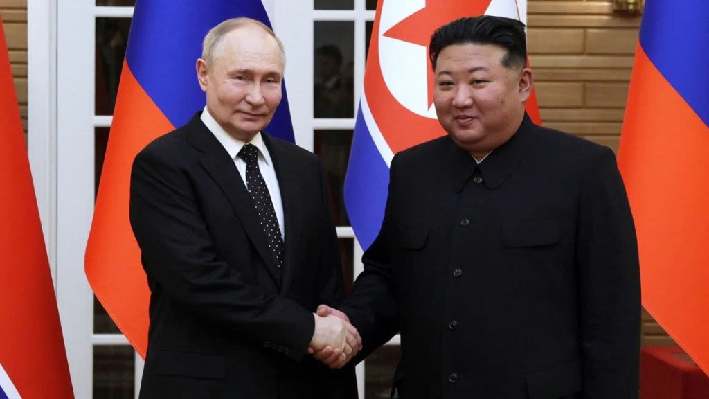 putin y corea del norte