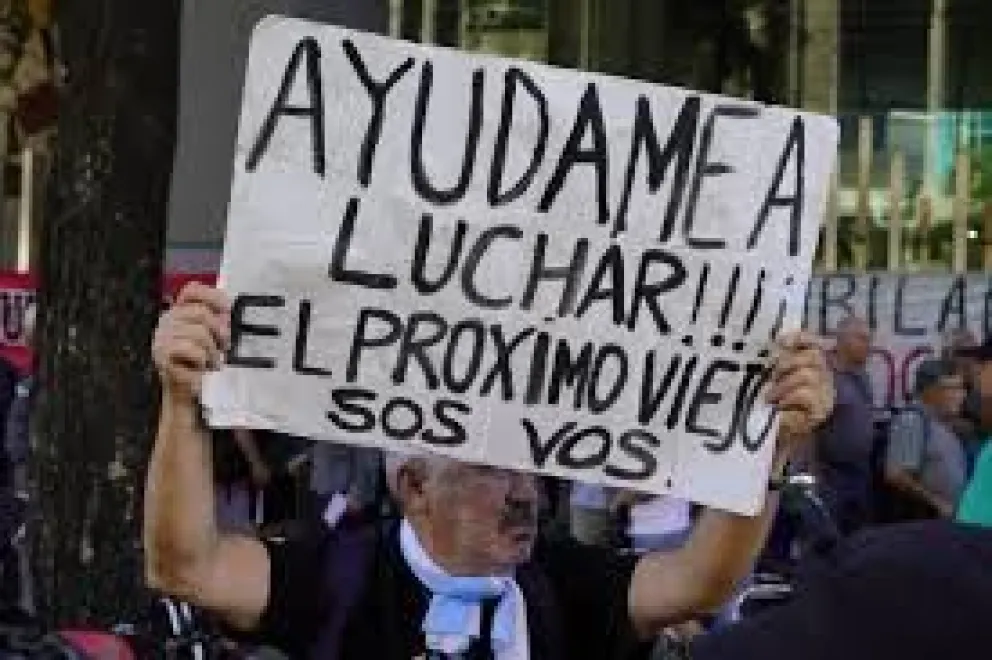 jubilaciones cartel ayudame a luchar
