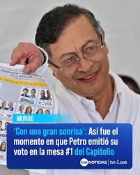 petro muestra boleta