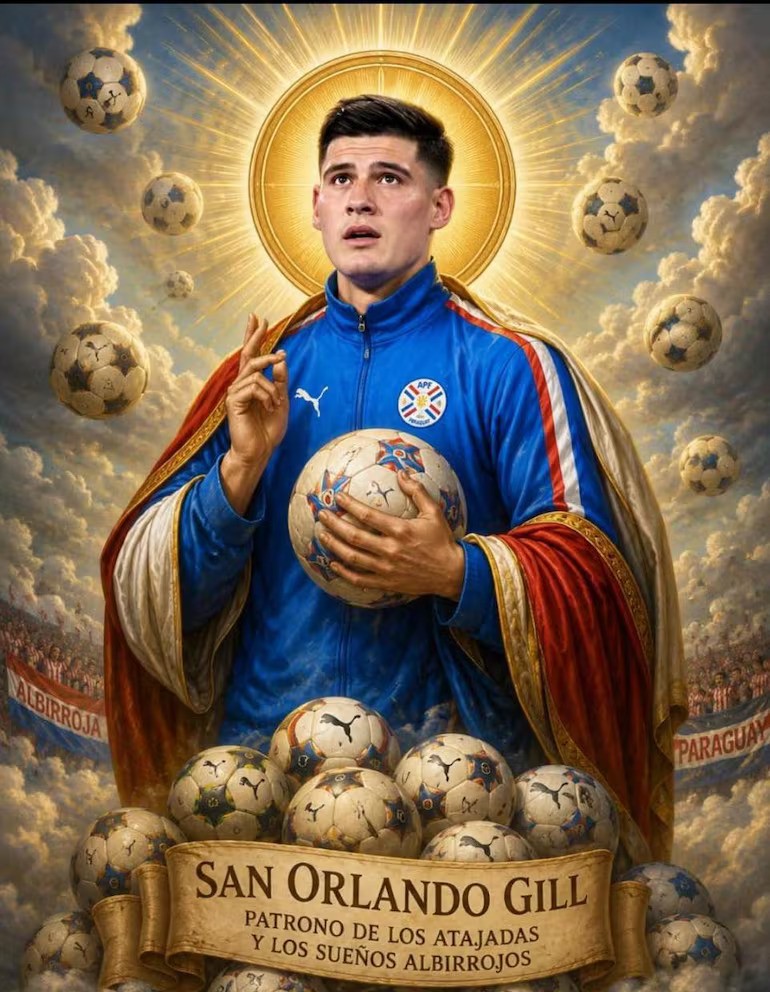 paraguay mundial arquero