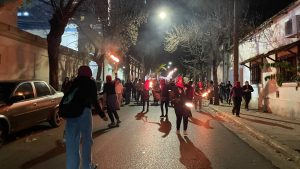 ni una menos policía