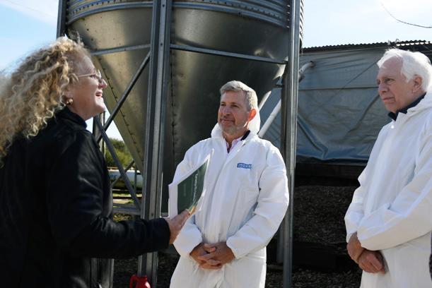 LA PAZ: Frigerio destacó el impacto de la energía renovable durante una visita a una planta avícola