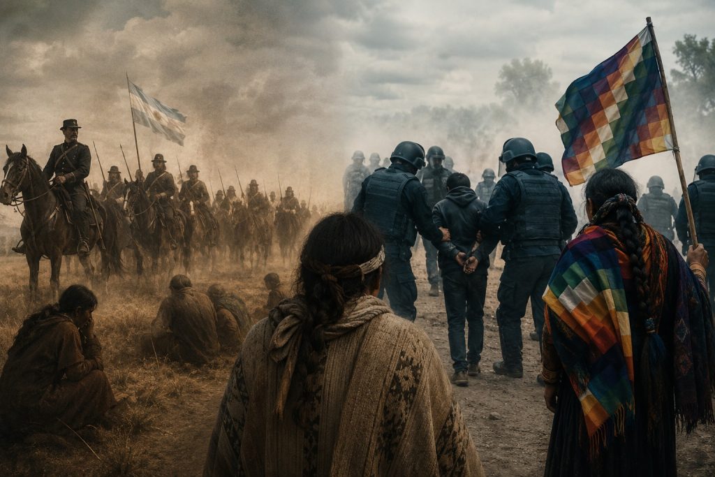 conquista desertores represión pueblos