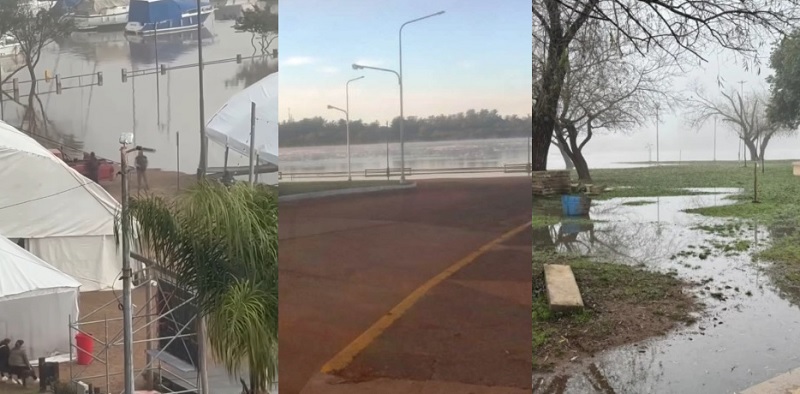 crecida rio