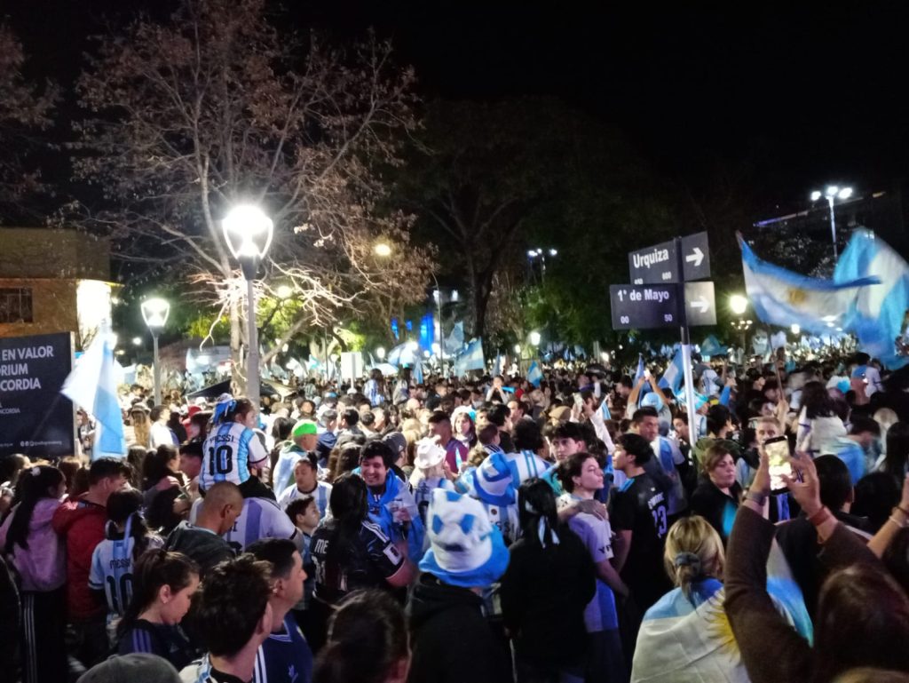 festejos argentina inglaterra a
