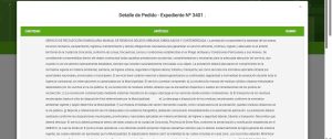 recolección licitación b