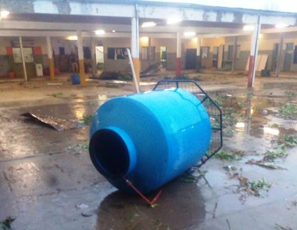 tanque de agua madame curie