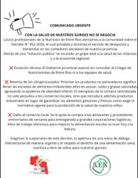 teknofoff comunicado nutricionistas