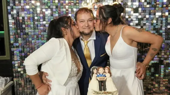 trio casamiento de 3