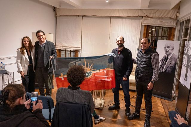 Se inauguraron las Jornadas Borges 2026 con la presentación de un nuevo busto y el lanzamiento del libro de Lucas Adur