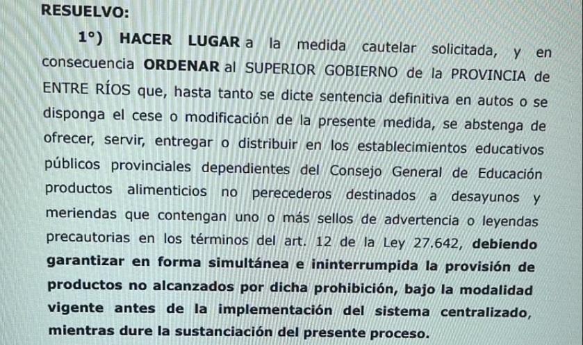 resolucion comedores
