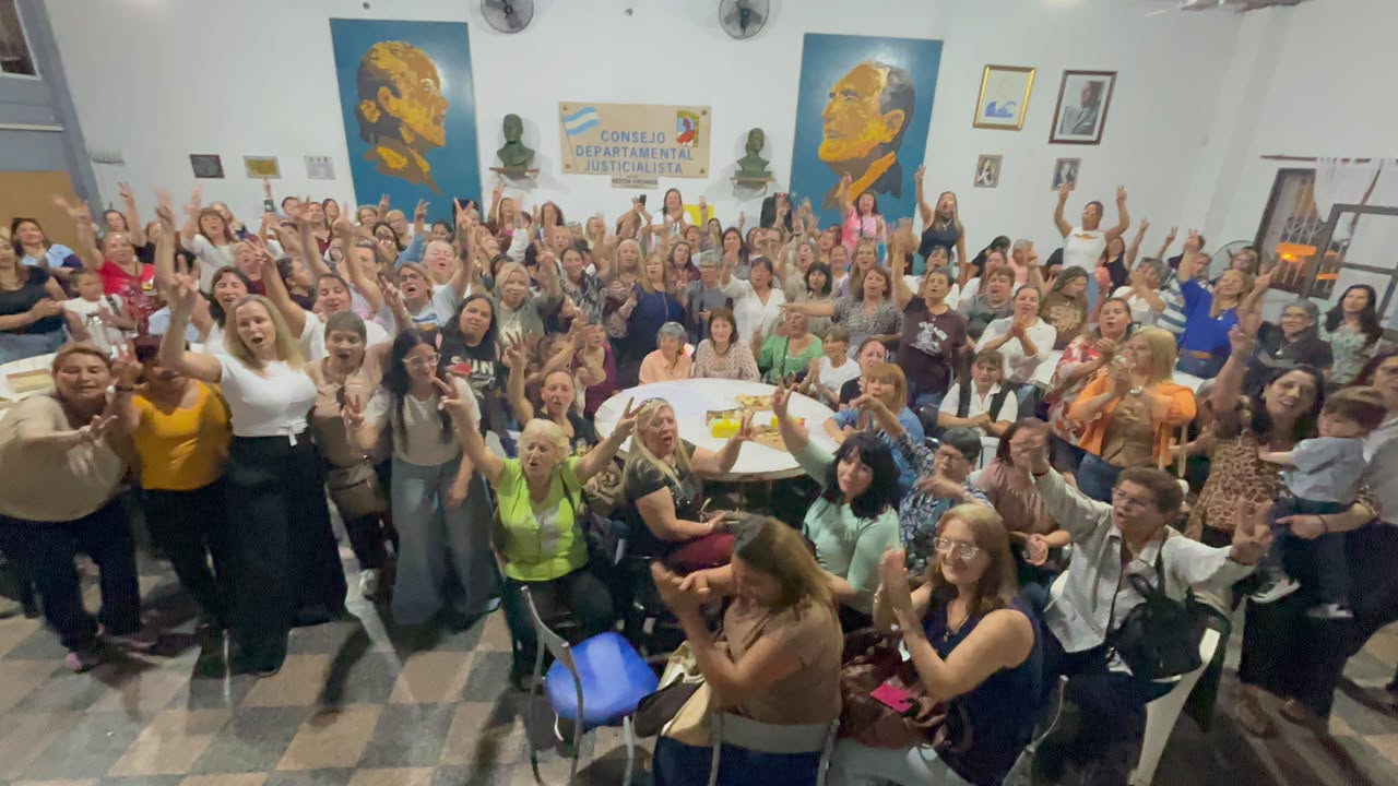 Mujeres peronistas se reunieron en la sede del PJ para llamar a la unidad y advertir sobre el “abandono” de las políticas sociales en Concordia