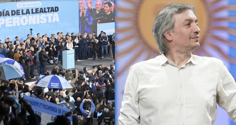 acto kicillof max kirchner