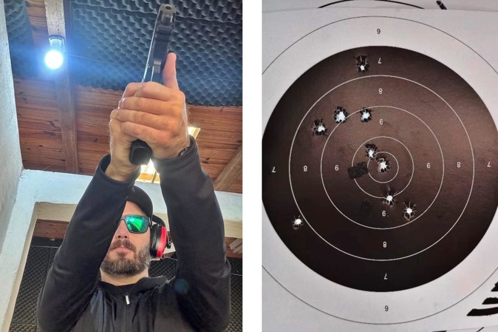 azcué tiro al blanco pistola