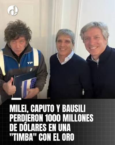 caputo bausilli y milei