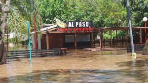 carrito inundado