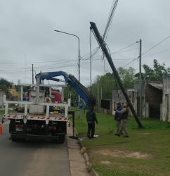 electrotecnia tormenta poste a