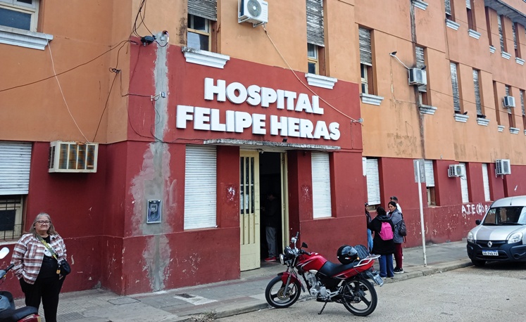 heras entrada